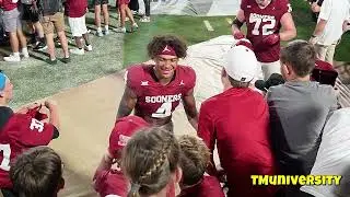 Oklahoma Football Players & Fans Real Time Reactions After Iowa State GAME #collegefootball