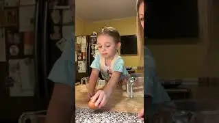 Making pancakes with Mia