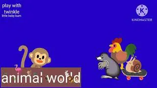 Play with twinkle little baby bum mole rooster snail monkey frog