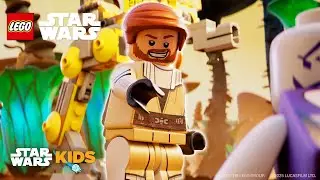 Duel au sabre entre Obi-Wan et Ventress | LEGO Star Wars  | Star Wars Kids France