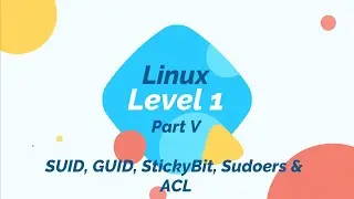 Linux Level 1 Part 5 | Basic Linux in Hindi | SUID | GUID | Stickybit | Sudoers | ACL
