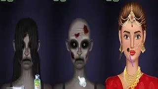 ASMR Makeup Animation 💄 transformation from ghost to human | Special makeup animation