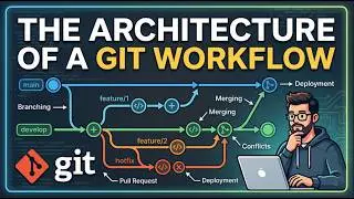 The Architecture of a Git Workflow #chamnetquan #github #gitlab #softwareengineering