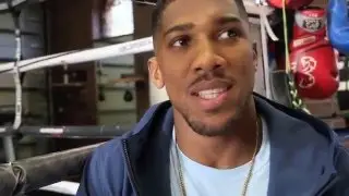 ANTHONY JOSHUA DISCUSSES STORMZY - DILLIAN WHYTE BEEF, HAYE / FURY & POTENTIAL OPPONENTS FOR APRIL 9