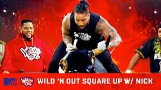Casanova, Ms. Juicy, & WWE&rsquo;s Naomi & Uso Twins Square Up w/ Nick 😂  | Wild 'N Out