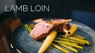Lamb Loin in Pistachios with Sous-vide Vegetables