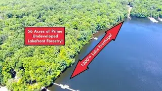 SOLD! Lake Wallenpaupack Lakefront Retreat, 56+ Acres | 1028 Bobbalink Dr, Lake Ariel, PA 18436