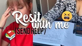 REVISE & RESIT WITH ME | Uni Vlog