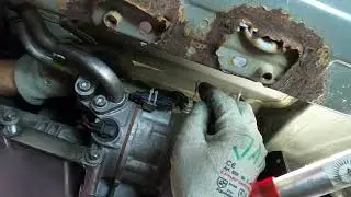 --Teil 4--  Wechsel Umlenk- & Spannrolle - Einbau Generator + Klimakompressor