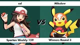 Spartan Weekly 159 - MSU | cal (Pokemon Trainer) vs DU | Mikelew (Pikachu) - Winners Round 3