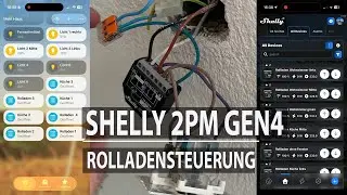 Rolladensteuerung mit Shelly 2PM Gen4 und Integration in Apple Homekit