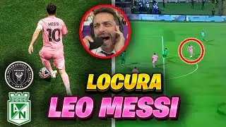 ASI REACCIONA PRENSA MUNDIAL a LOCURA por MESSI en MEDELLIN INTER MIAMI vs ATLETICO NACIONAL