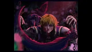 Shalnark speed drawing |hunter x hunter |digital art