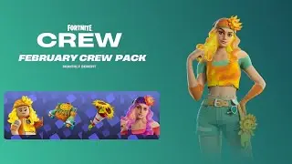 NEW FORTNITE FEBRUARY CREW PACK SKIN & BEWITCHING LOCKER BUNDLE ARE HERE!!