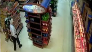 VIDEO: Well-aimed cans of baked beans ended armed standoff