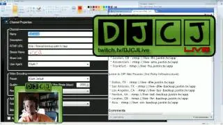 DJCJ Live - Tutorial - XSplit Setup and Settings for Twitch.tv