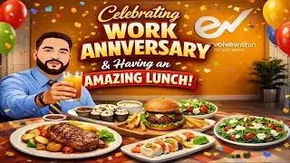 Celebrating My Work Anniversary with Evolve | Invited on Lunch 🥗 