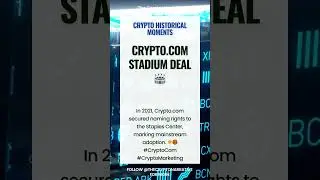 Crypto.com&rsquo;s Stadium Deal 🏟️