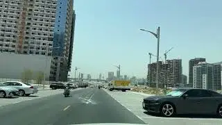 flame tree ridge jumeirah golf estates to business bay driving 🚗 tiur 🇦🇪 dubai 🚌 29 May 2025