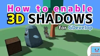 How to enable 3D shadows [GDevelop Tutorial]
