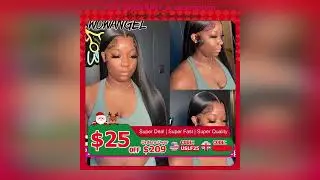 Why Everyone&rsquo;s Talking About This Product! WowAngel 250% Pre Bleached 13x6 HD Lace Front Wigs 34in