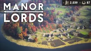 Best Start in Manor Lords After New Update | First 1000 Days Relaxed Play