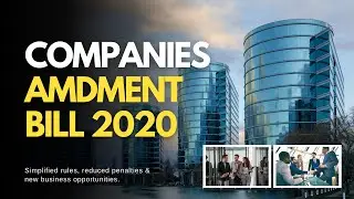 Companies Amendment Bill 2020