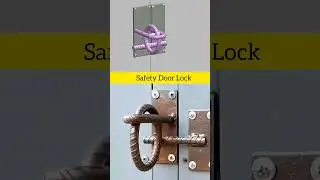 Simple house lock #design #technology #mechanic #mechanical #engineering #lock