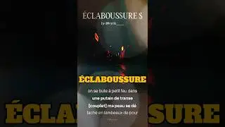 &Eacute;CLABOUSSURE #phonk #trap #experimental #drogue #autodestruction #tryclo #musique #chanson #rap