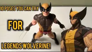10 Poses You Can Try For Marvel Legends Wolverine!