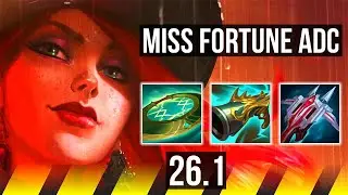 MISS FORTUNE & Rakan vs VARUS & Nami (ADC) | 50K damage | EUW Master | 26.1