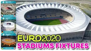 Euro 2020 Stadiums Fixtures group stage - Club355