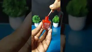 Mind-Blowing Nail Polish & Matchstick Experiment #shorts #youtubeshorts