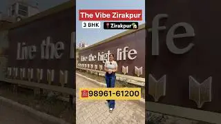 The Vibe Zirakpur 😍 | Luxury Living #shorts #realestate #property #investment #home #thevibe #3bhk