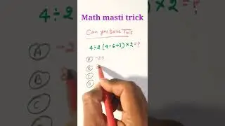 lmath shorts puzzle video| math trick video| angad sir shorts video#short