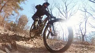 insta360 POV on my mountain bike frame | fox 36 | scott fox nude T
