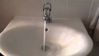 Rumore rilassante 10 min acqua dell'lavandino
