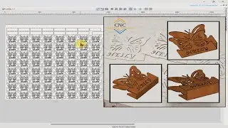 Multiplicando y Alineando Vectores para el aprovechamiento de material -Eficiencia en Vectric Aspire