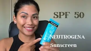 Neutrogena Sunscreen with HYALURONIC ACID | SKINCARE 