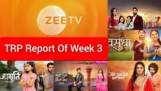 Zee Tv's All Serials BARC TRP Report Of The Week 3 2025