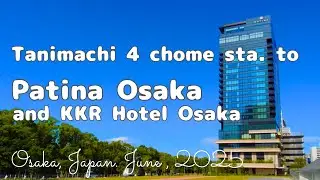 Go to PATINA OSAKA and KKR Hotel osaka . (Osaka,Japan. June,2025 )