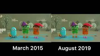 Storybots Rain Rain Go Away (Side By Side) Read Description