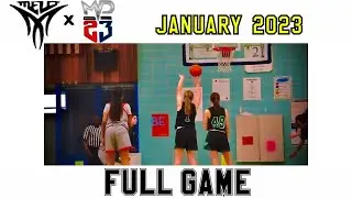 Team Melo MD 23 Full Game | 7th Grade Basketball January 2023