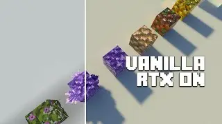 Vanilla RTX Packs for 1.17 Cave & Cliffs ALL NEW BLOCKS Comparison