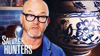Drew Finds Stunning 19th Century Chamber Pot For &pound;120 | Salvage Hunters
