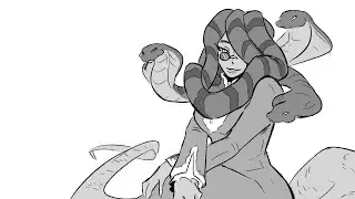 Monster Researcher Interview A Gorgon| Spicymancer comic dub