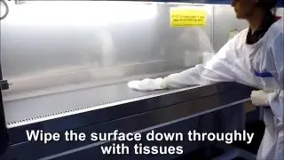 Setting up a Class II Biosafety Cabinet