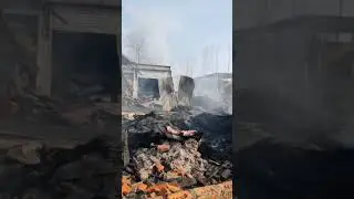 Fire at 📍Bul Bul Bagh Barzulla. #fire #kashmir #shorts #youtube