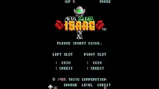 METAL SOLDER ISAAG II メタルソルジャーアイザックII 001 デモ CAPTAIN NEO (arcade game music)