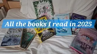 All the books I read in 2025!